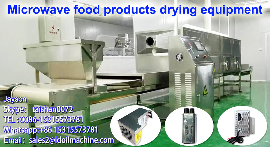 tunnel microwave Tsaoko / spice drying /sterilization machine