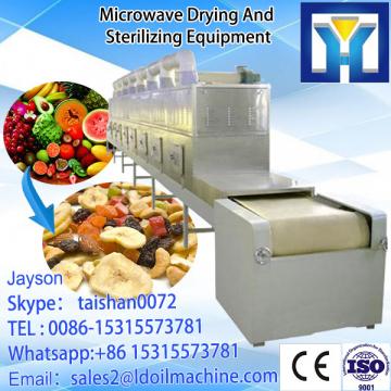 High Microwave capacity stainless steel continuous microwave electric olive leaf dryer for sale