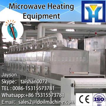 Energy saving microwave drying vacuum machine plant