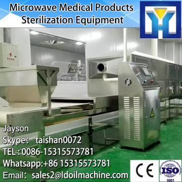 CE Microwave certification made in China tunnel type microwave drying machine used for green tea