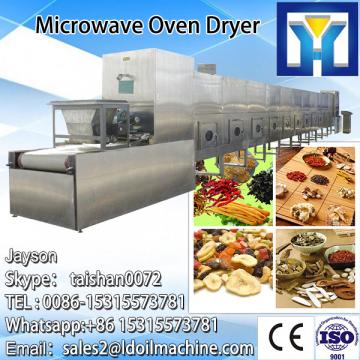 2017 China hot sale Continous Working feed Drying sterilization microwave oven Machine