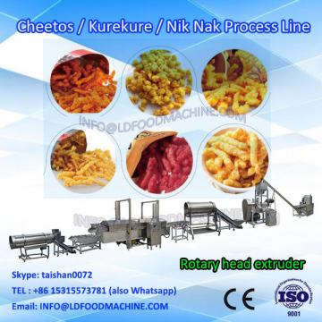 cheese curls/puffs machinery/corn cheese curls production line