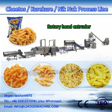 Auto Fried Niknaks kurkure make machinery , Three Phase Cheetos 