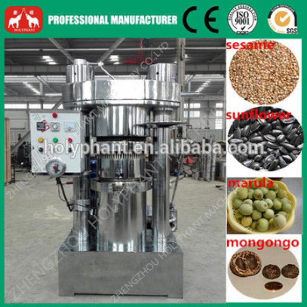50-100kg/h High Oil Output Hydraulic olive oil press machine #4 image