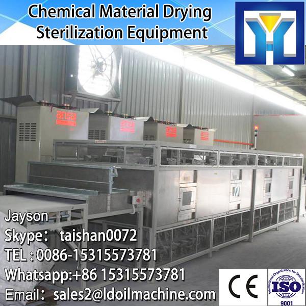 tunnel Microwave type industrial Jasmine tea leaf vacuum drying and sterilizing machine #1 image