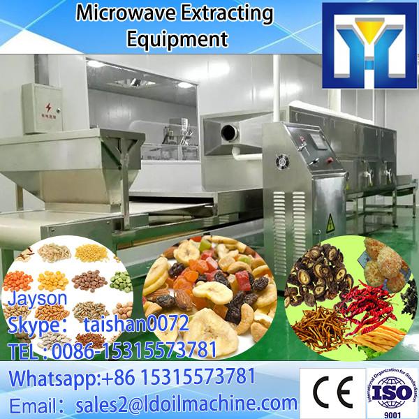 Best Microwave quality green tea/black tea / tea powder microwave drying sterilization equipment moisture &lt;5%, keep green color #3 image