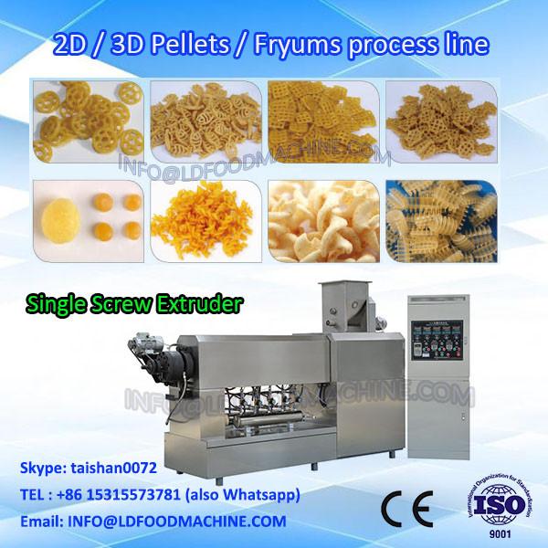 Automatic 3 D Snacks Pellets Food processing line for sale #1 image