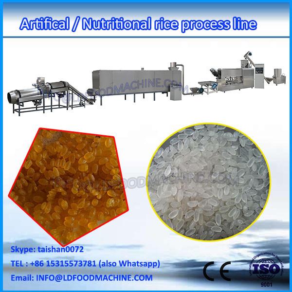 2017 hot sale double screw extruder fast parboiled rice maker #1 image