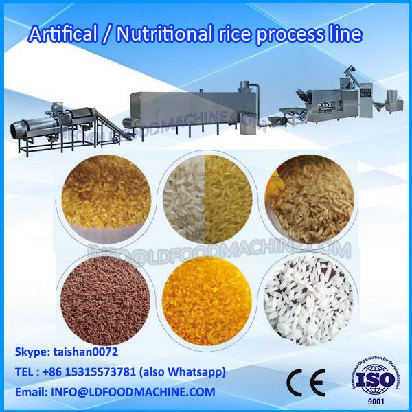 Semi automatic extruding rice planting machinery, artificial rice processing line, rice plant #1 image
