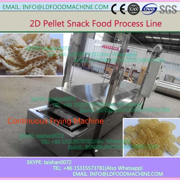 Automatic Fried Flour Bugle/Chips Snacks 2d Pellets Food machinery #1 image