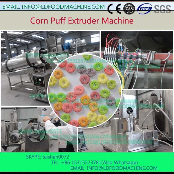 150kg/hr 250kg/hr Puffed corn snack make machinery / corn snack processing machinery line #1 image