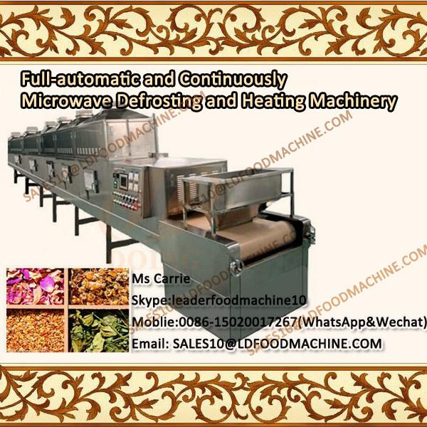 Full-automatic Donkey meat and Continuously Microwave Defrosting and Heating Machinery #1 image