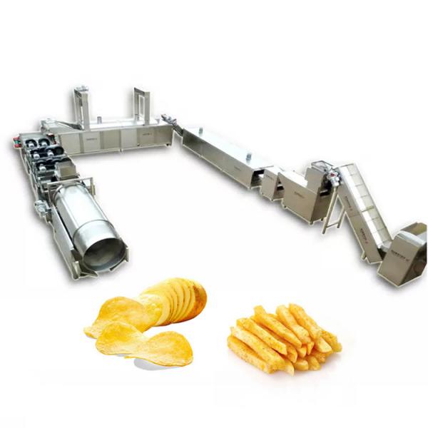 Manufacturing Frying Production Line Fresh Frozen French Fries Sticks Fully Automatic Lays Potato Chips Making Machine Price #1 image